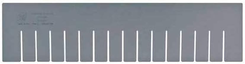 QUANTUM STORAGE SYSTEMS DL93060 Long Divider for Dividable Grid Container DG93060, Gray, 6-Pack