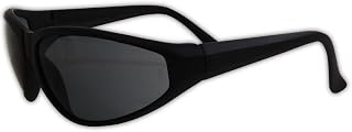 MAGID Y80BKGY Gemstone Onyx Protective Glasses, Gray Lens and Black Frame (One Pair)