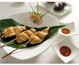 Cuisine Innovations Chicken Sate En Brochette -- 100 per case.