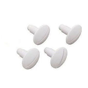 4 Pack OEM 180 280 Pool Cleaner Plastic White Wheel Screw C55 C-55 ;P#O455K5/U 7RK-B by Polaris – Onesize