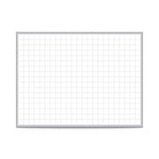 Ghent Standard / 48"W x 72"H / 2 Inch Grid Dry Erase Boards