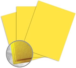 Astrobrights Solar Yellow Paper - 8 1/2 x 11 in 60 lb Text Smooth 500 per Ream