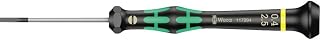 Wera 05117994001 Kraftform Micro 2035 Slotted Electronics Precision Screwdriver, 2.5mm Head, 50mm Blade Length