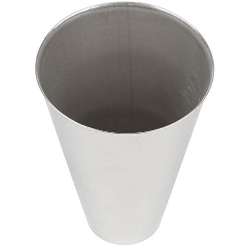 Pastry Tube - Plain - Size by Ateco – 808, Stainless Steel, White, Model 014963008089