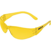 MCR Safety Amber / One Size / Anti-scratch Safety Glasses