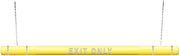 ClearanceGard 4" x 96" Clearance Bar Kit- Exit Only Lettering - Innoplast (Yellow White Tape)