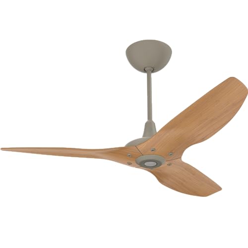 Big Ass Fans Caramel Bamboo / Satin Nickel Hardware / 52 inches / Modern Ceiling Fans