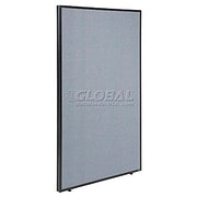 Office Partition Panel by Global Industrial – Alloy Steel, Blue, Model 238637BL