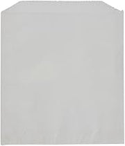 Plain White Paper Sandwich Bag - 6"L x 3/4"D x 7 1/4"H, 2000 per Box