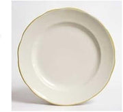 CAC China Seville 5 1/2 inch White Plate 36 Ct