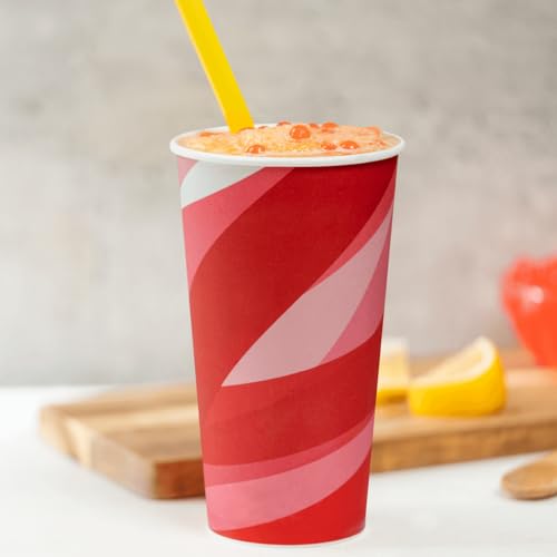 Karat 32 oz / Red, White / Casual Cups