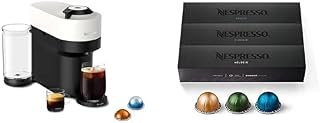 Nespresso Vertuo Pop+ Coffee and Espresso Maker by Breville, Coconut White Capsules, Vertuo Line