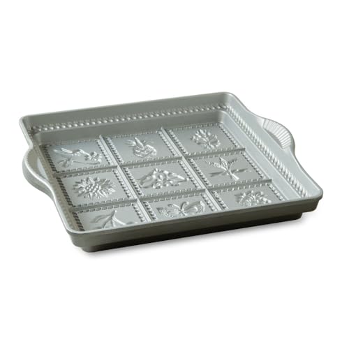 Nordic Ware Non-stick / 9x9 Inches / English Shortbread Specialty & Novelty Cake Pans