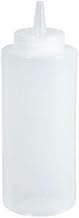 Squeeze Bottle, 8 ounce, plastic, clear (6 piece/Unit)