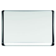 MasterVision Black Frame / 72"W x 48"H / Porcelain Dry Erase Boards