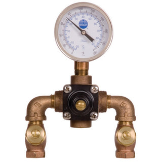 Bradley S19-2000 Steel Mixing Valve, 6 1/4" Wide - Default Title