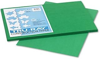 Pacon Tru-Ray Construction Paper PAPER,CONST,12X18HOLIDYGN 2882 (Pack of20)