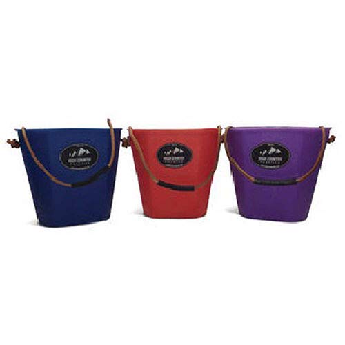 Lucky Bucket by High Country Plastics – 5.0 gallons, Plastic, Ash Gray, Model LB-5AG