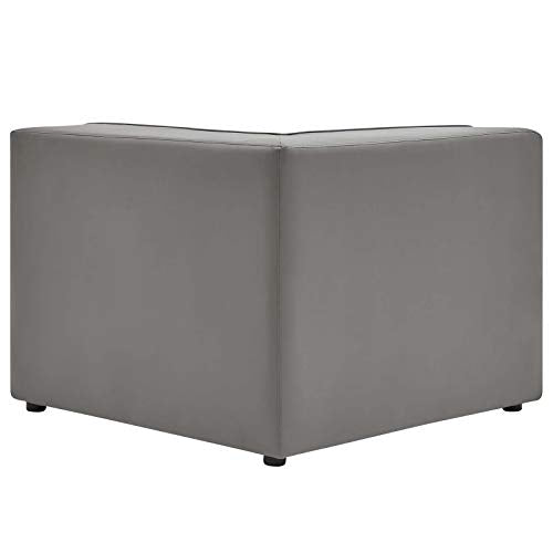 Modway Grey / Modern / Corner Chair Sofas & Couches