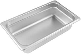 CAC Stainless AntiJam Steam Pan STPQ-24-2 1/4 Size 24 Gauge 2.5 inch