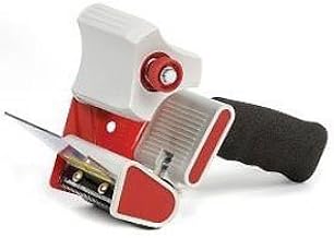 Global Industrial Heavy-Duty Packaging Tape Dispenser with Foam Grip Handle, 3" Tape Width