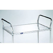 Chadko 48 x 24 Translucent Shelf Liner by Nexel – 48"W x 24"L, Polypropylene (PP), Translucent, Model GSM 13