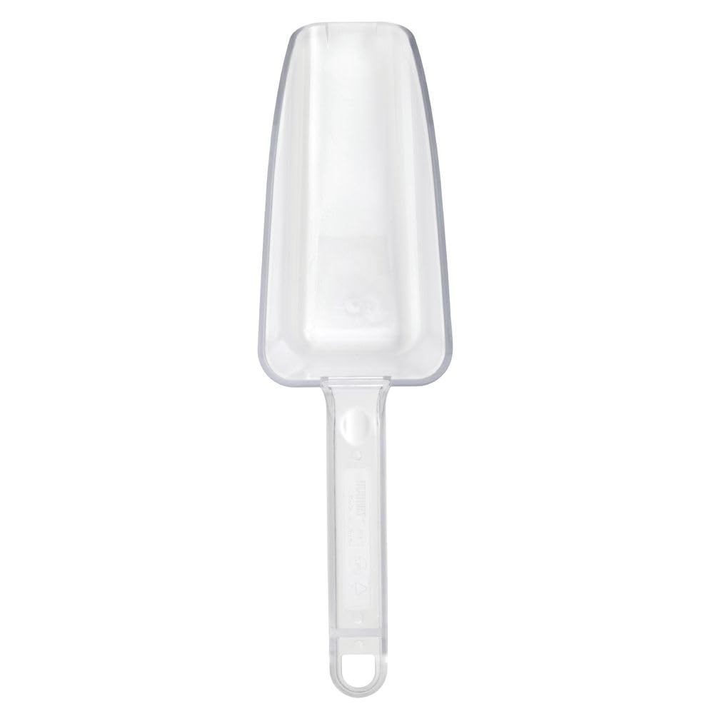Clear Polycarbonate Serving Scoop by HUBERT – Medium, Polycarbonate (PC), Clear, Model 404002