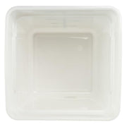 Winco 18 Quart / Container / White Containers