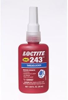 Part NO. LCP1329837 Loctite 243, Medium Strength Threadlocker, 10mL Bottle