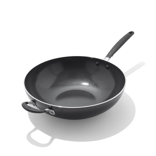 OXO 14" Wok / Black / 5.0 cups Woks & Stir-Fry Pans
