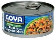 Goya Tuna with Vegetables, 5.82-Ounce Cans (Pack of 24)