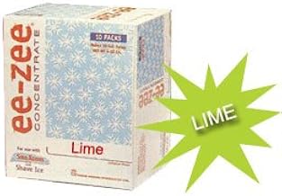 Lime Snow Cone Syrup Pre-Measured Concentrate Pouch, 10/Case