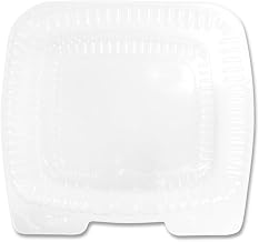 Handi Foil 6051D Handi-lock Single Compartment Food Container, 5.63 W X 3.25 D, Clear, Plastic, 500/carton