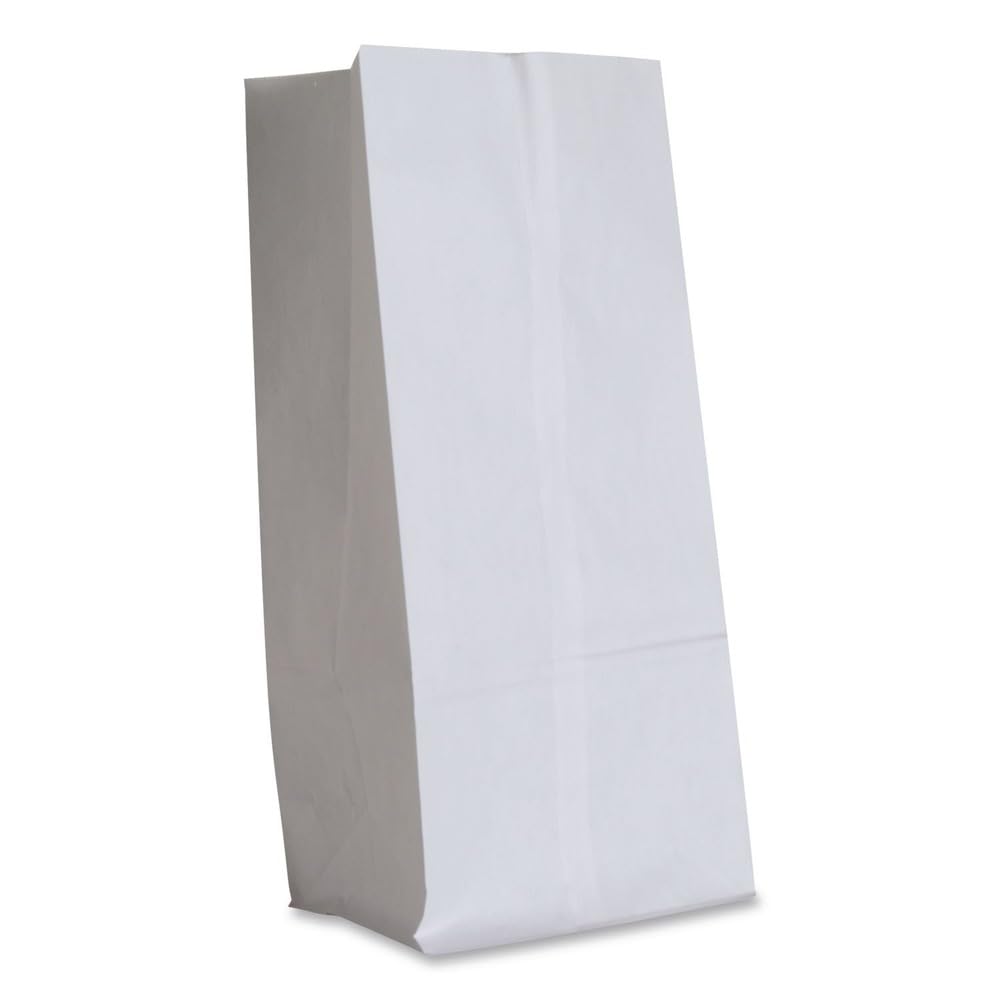 General GW20500 #20 Paper Grocery Bag by Lagasse – 20lb, Paper, white, Pack of 500, Model BAG GW20-500