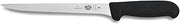 Victorinox Fibrox 8-Inch Fillet Knife, Flexible Straight Edge Blade | Professional fish filleting tool featuring a non-slip black handle and stamped stainless steel blade construction