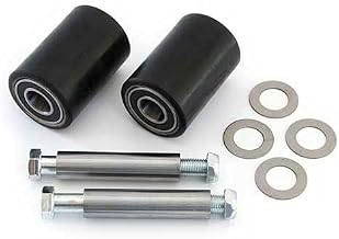 GPS Load Wheel Kit for Manual Pallet Jack - Fits Lift Rite by GPS - Generic Parts Service – 6"L x 4"W x 4"H, Polyurethane, Black, Model GWK-LCMP-LW