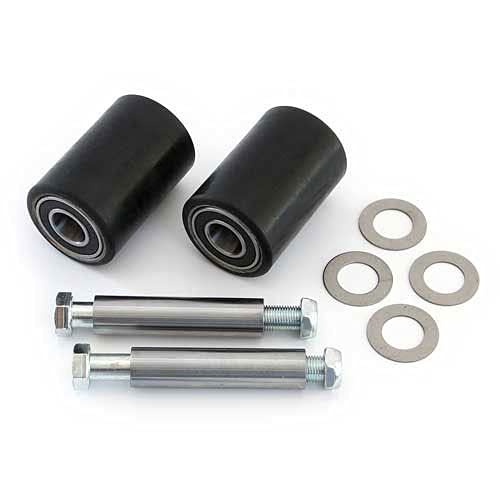 GPS Load Wheel Kit for Manual Pallet Jack - Fits Lift Rite by GPS - Generic Parts Service – 6"L x 4"W x 4"H, Polyurethane, Black, Model GWK-LCMP-LW