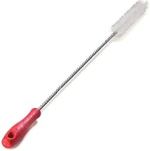 Sparta Straight Fryer Brush, Cleaning Accessories for Home and Commercial Kitchen, 28" Long, 1 Count, Red
