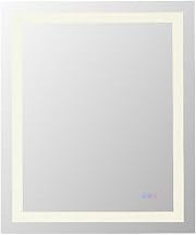 Elegant Kitchen and Bath Riven 36X30 Led Mirror in Silver