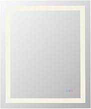 Elegant Kitchen and Bath Riven 36X30 Led Mirror in Silver