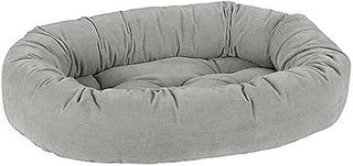 Bowsers Oyster Chenille Donut Dog Bed M