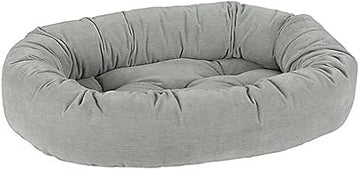 Bowsers Oyster Chenille Donut Dog Bed M
