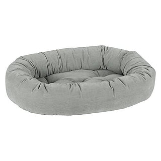 Oyster Chenille Donut Dog Bed M by Bowsers – M, plush, Model 21235