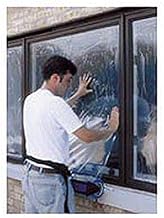4 Mil Protective Window Film 12" W x 500'L