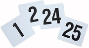 Winco Numbered Card Set, 1-25 [TBN-25]