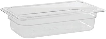Cambro Manufacturing 42CW135 Camwear Food Pan Fourth Size Clear 2 1/2'' (1 Each)