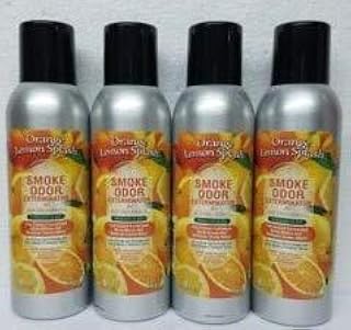 Smoke Odor Exterminator Orange Lemon Splash Set of Four 7 oz Large Spray | Set of 4 Spray Cans