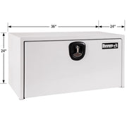 Buyers Products Company White Gloss / 24 x 24 x 36 Inches / 1 Truck Bed Toolboxes