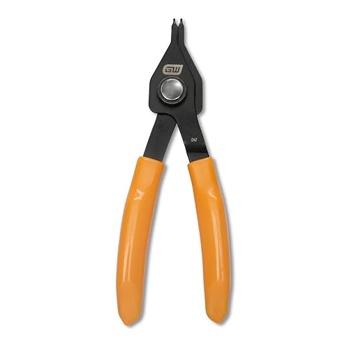 GEARWRENCH 5 Inch (.047") Tips / Black / 1 Snap-Ring Pliers