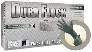 Ansell Microflex DFK60 8 x L Dura Flock44; X-Large44; 50 Gloves per box
